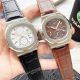 Best Copy Patek Philippe Nautilus 5990 Gray Dial Leather Strap Watches (4)_th.jpg